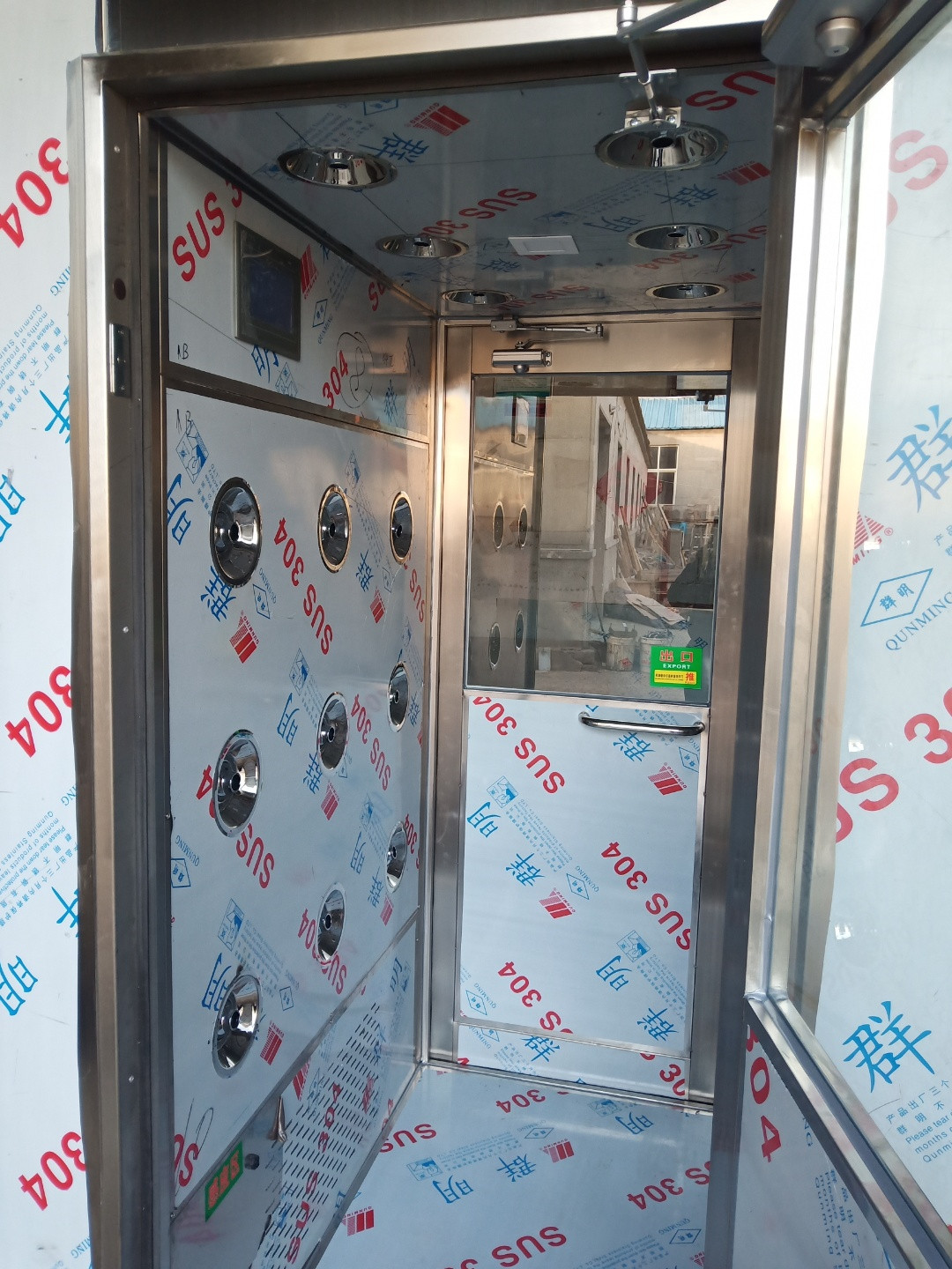 單人單吹不銹鋼風(fēng)淋室有哪幾種規(guī)格？