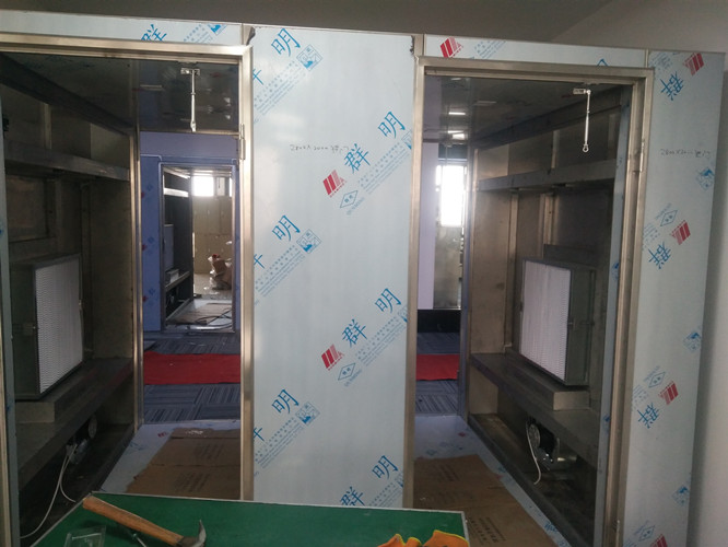 風淋室&風淋通道標準配置功能特點(自動門、手動門)